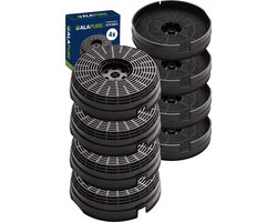 4x Koolstoffilter voor Ignis 484000008782 / AKB000/1
