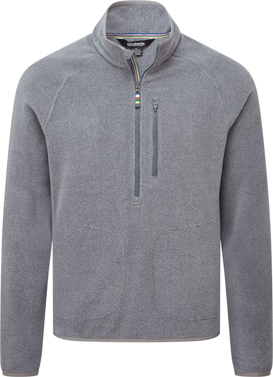 Sherpa Adventure Gear Rolpa Halve Rits Fleece Gemêleerd Grijs