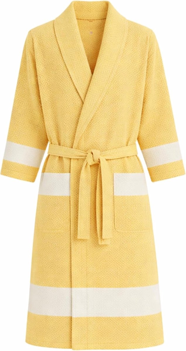 Katoenen Badjas, Kimono Stijl, Hamam Peshtemal, Lichtgewicht Sneldrogend, Dames en Heren