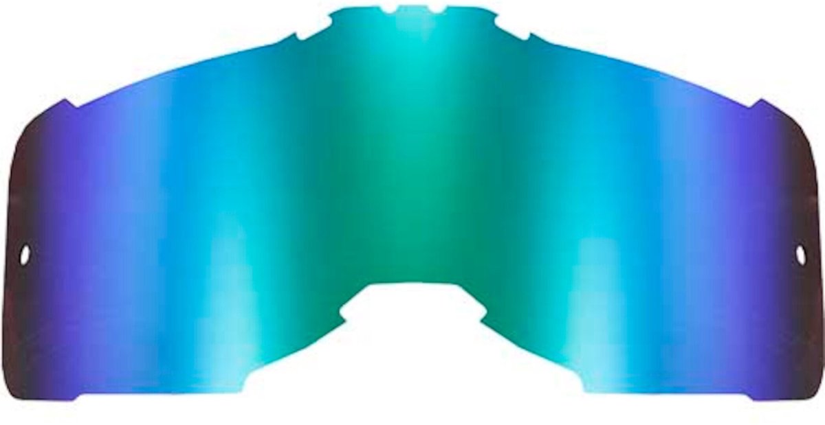 LS2 Aura Vervangingsvizier Groen Iridium - Origineel