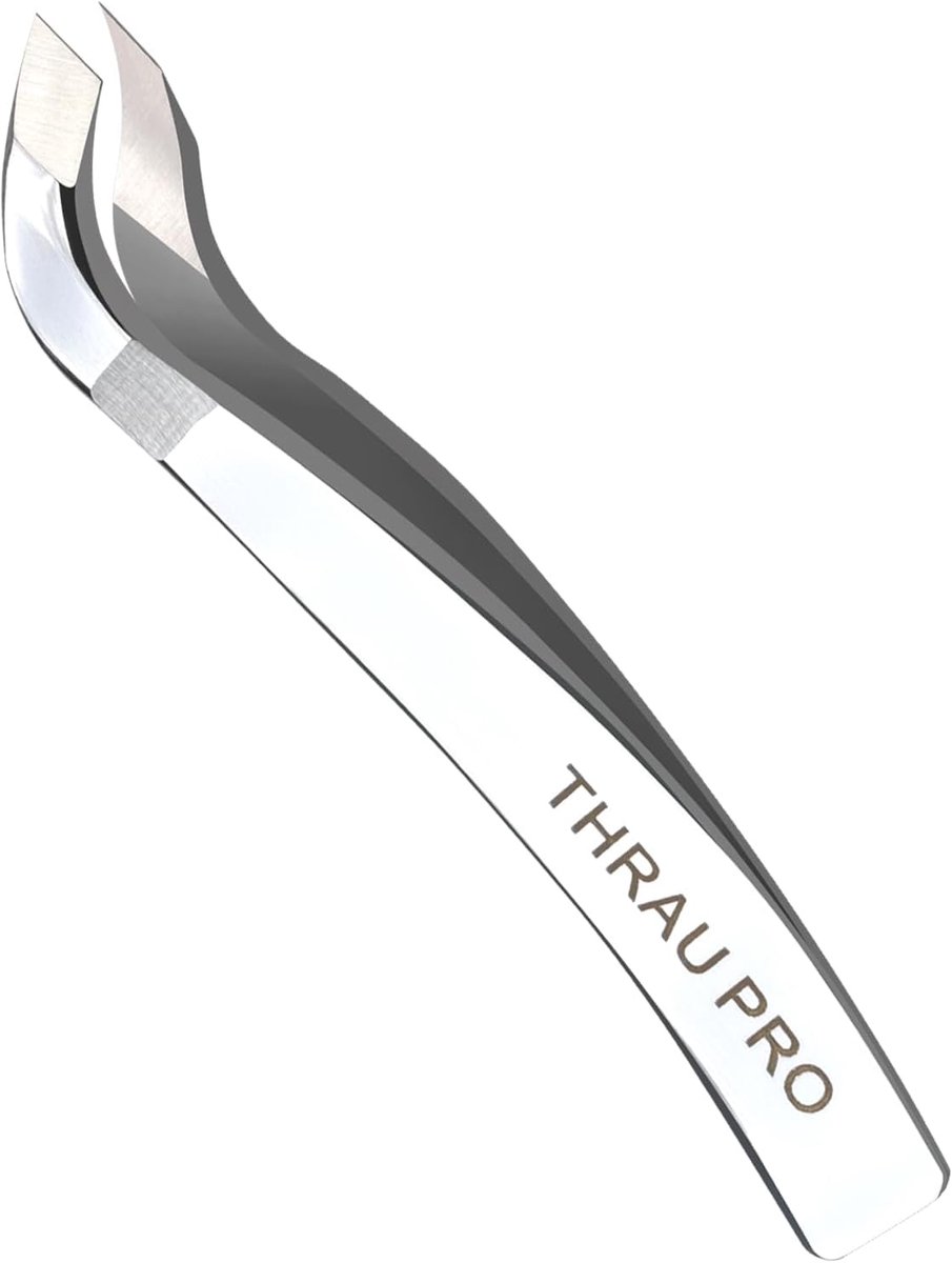 SnelShoppen - Mini Cuticle Trimmer Tweezers, Professionele Cuticle Clipper voor Manicure en Pedicure, Precisie RVS Nagelknipper Scharen, Ergonomisch O