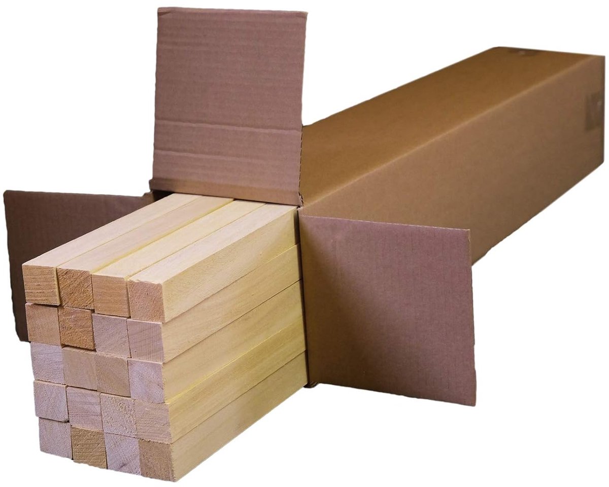Houten latten/100 x 3 x 3 cm