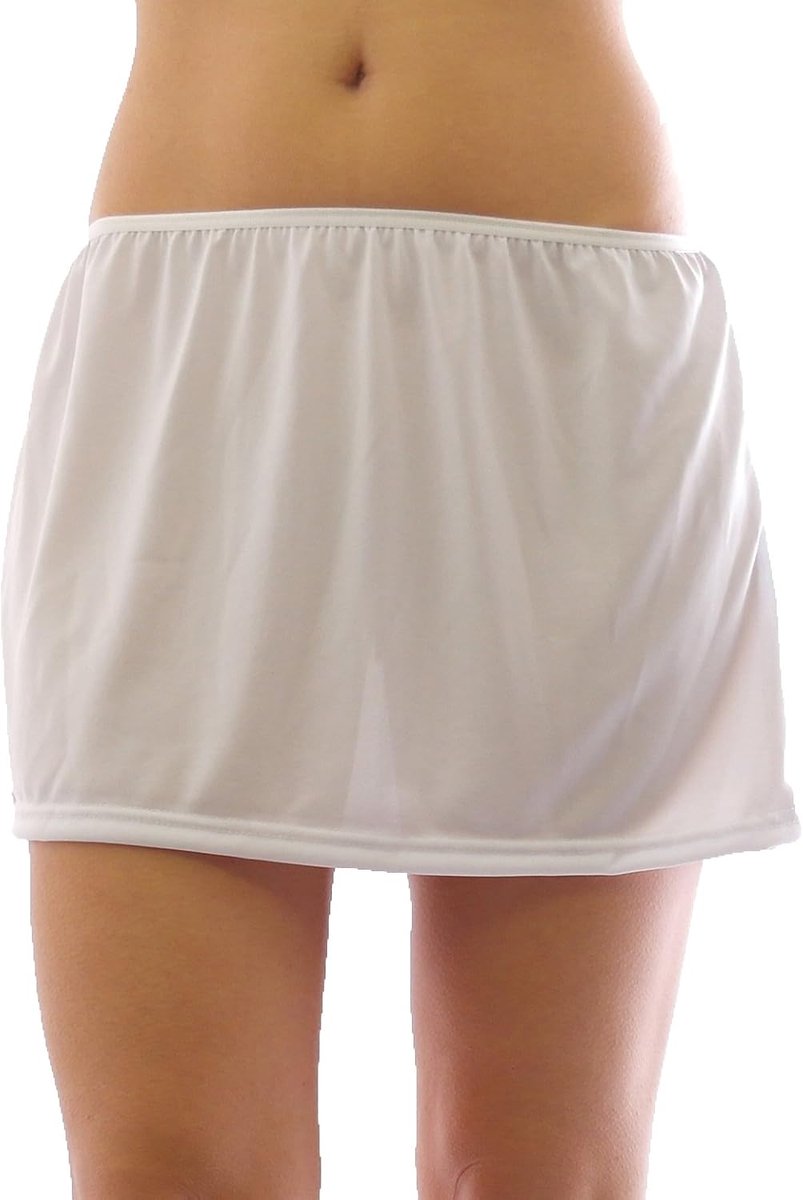 Onderrok rubberen band plooien rok skirt minirok