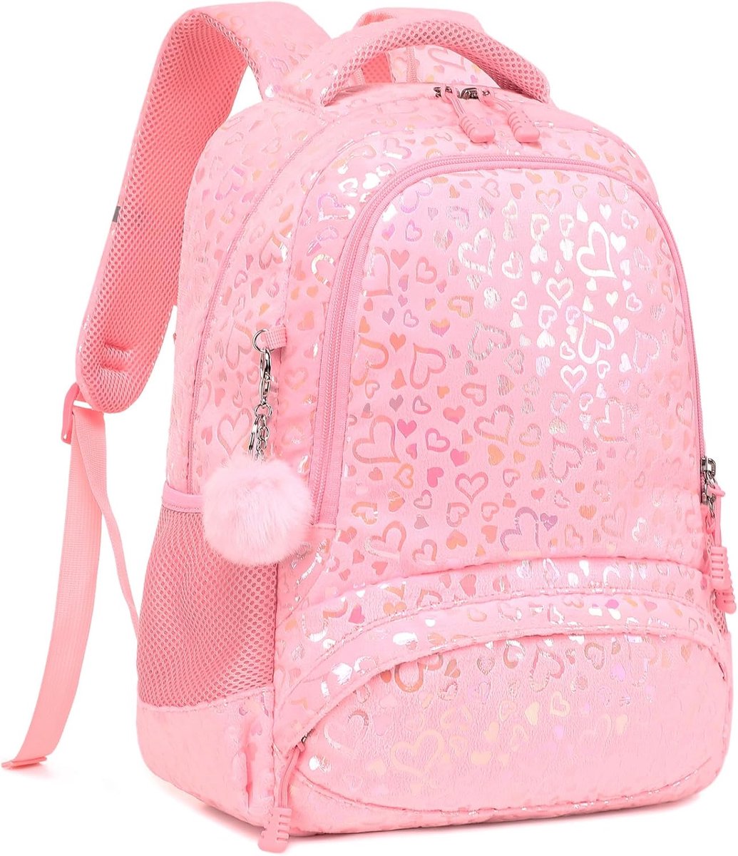 Rugzak voor meisjes, basisschoolrugzak, kinderen, basisschool, meisjes, voor school, 1-3 graden