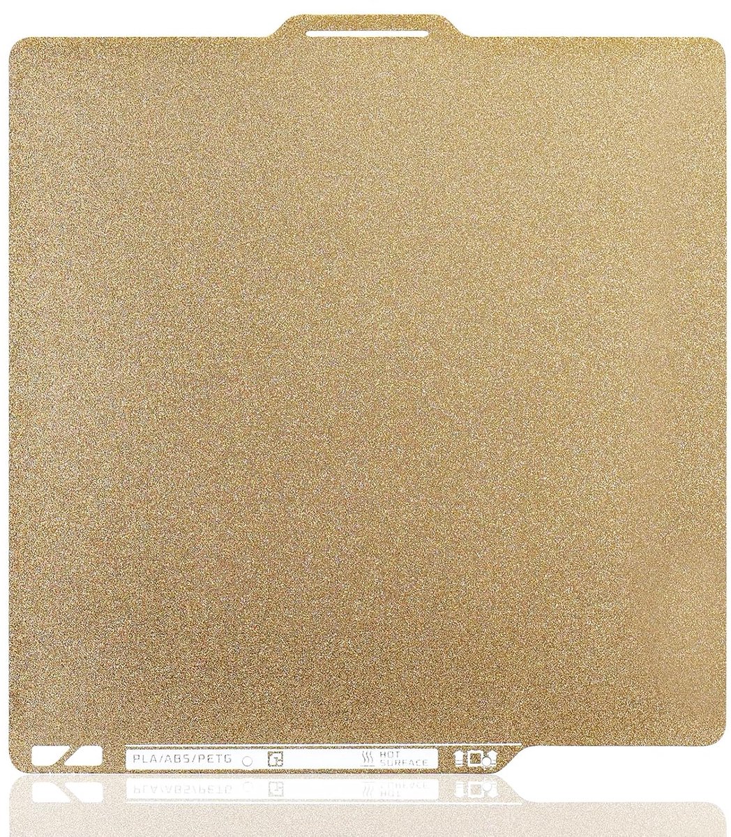 Printplaat 257x257mm voor Bambulab X1 X1C X1E P1P P1S P2S A1, Smooth PEI Spring Steel printbed met QR Code PEI Build Plate voor Bambu Lab 3D-printerplatforms
