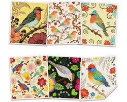 ORIGACH 6 stuks Zweedse vaatdoeken voor keuken, super absorberende theedoeken, sneldrogende herbruikbare papieren - ShopVlot
