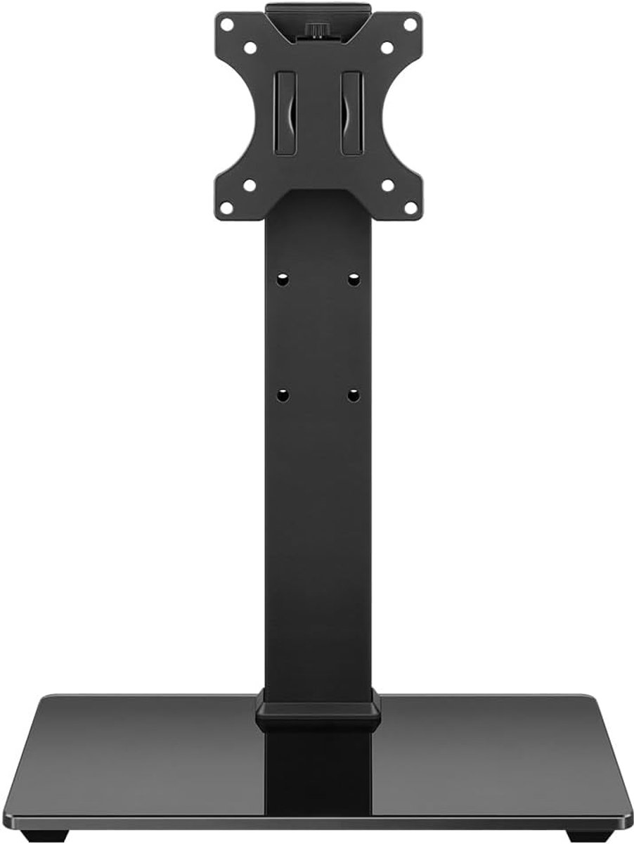 WKWKER Universal TV Stand for 13-32inch LED LCD Table Television Stand with 45 Degree Height Adjustable Swivel TV - ShopVlot