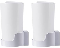 TP-Link Deco X90 / X96 / X5700 Home WiFi 6 System Simple and Robust Wall Mount Stand Mount TP-Link Deco X90 / X96 / X5700 with Cable Management (White, 2 Pieces)