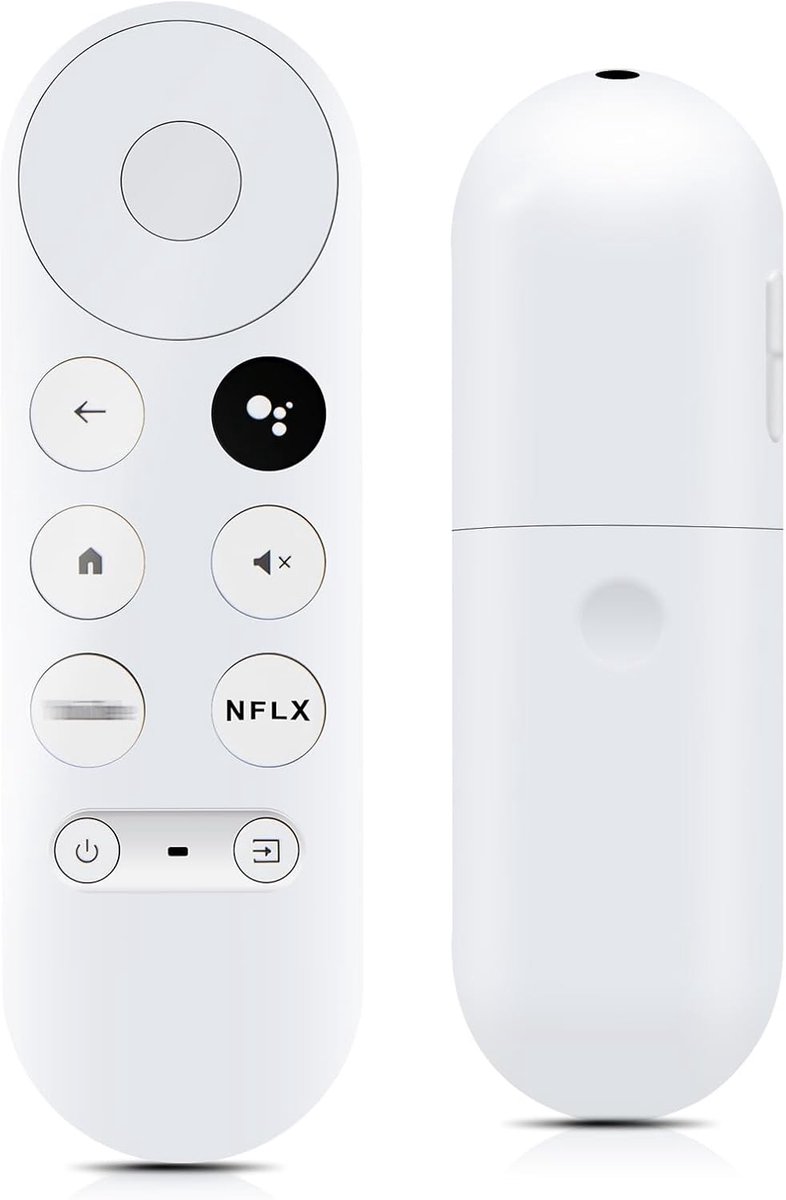 Spraakafstandsbediening voor Google Chromecast, G9N9N vervangende afstandsbediening voor Google, Bluetooth afstandsbediening voor Google TV G9N9N GA01409 GA01919 GA01920 GA01923 GA02463 GA02464
