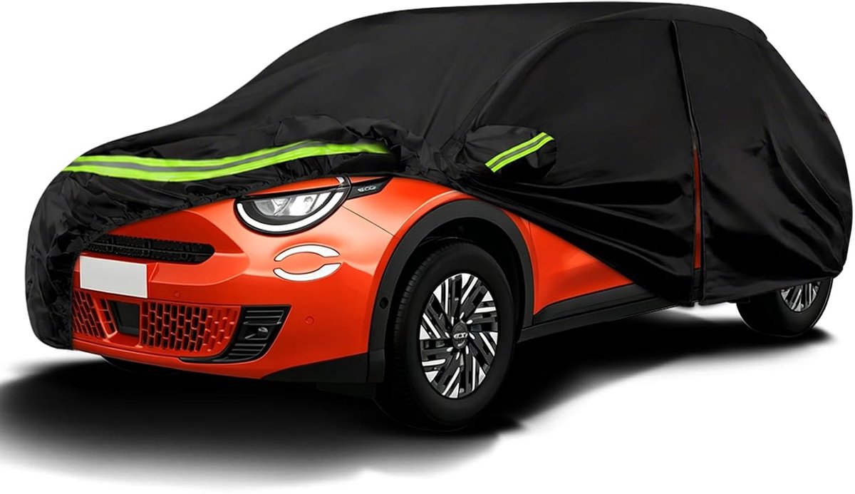 Autohoes vervanging voor FIAT/Abarth 600e 2023-2026, zwart