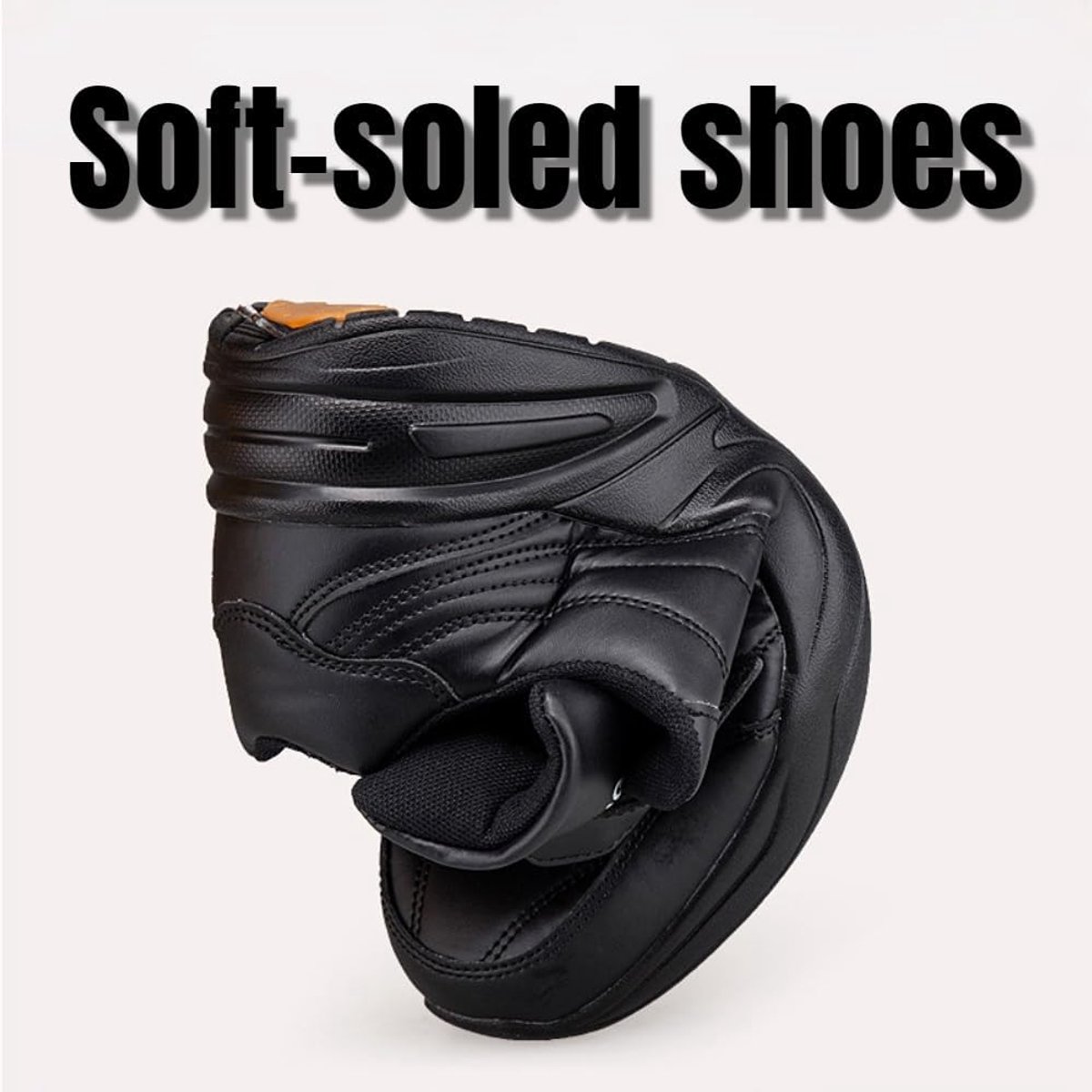 Dames en Heren Orthopedische Schoenen Leren Brede Sneakers met Klittenbandsluiting Casual Zakelijke Wandelschoenen