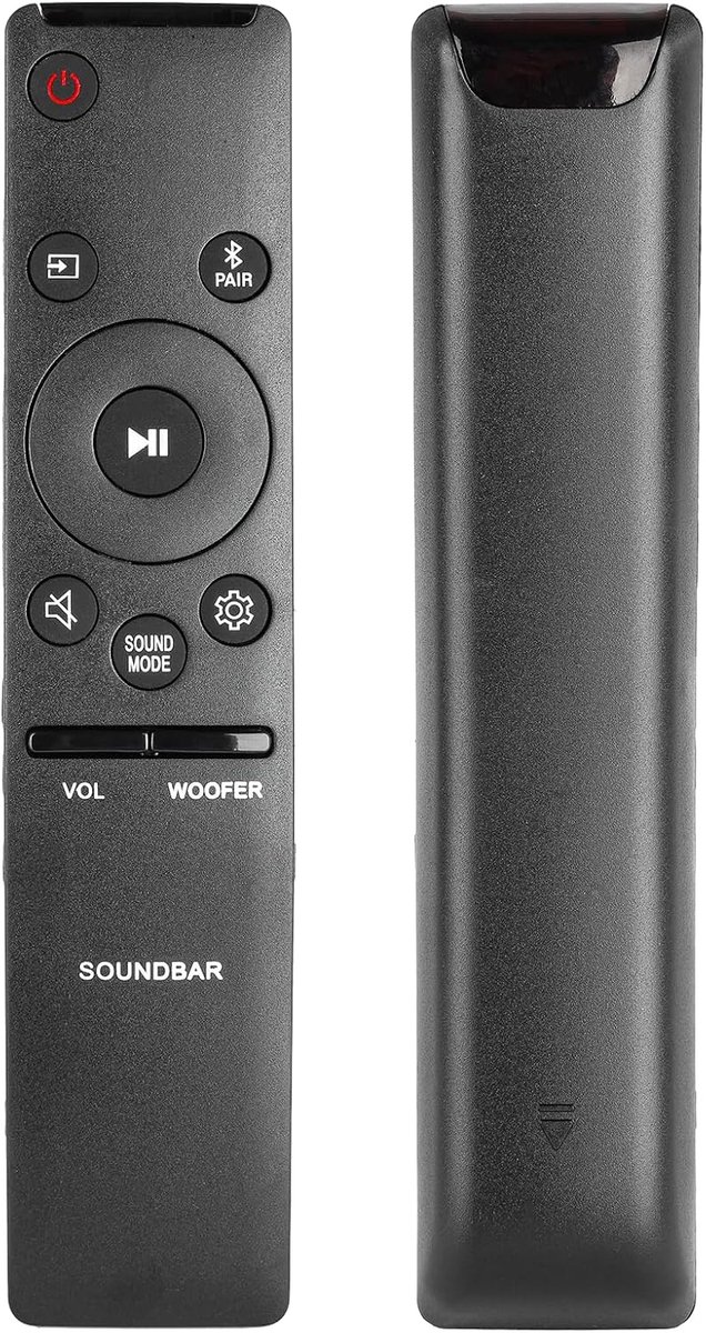 Afstandsbediening compatibel met Samsung Soundbar HW-N450 HW-N550 HW-N650 HW-N850 HW-N950 HW-N960 HW-Q60R HW-Q70R HW-Q80R HW-Q90R HW-Q60T HW-Q800T HW-Q90 0T vervangende controller