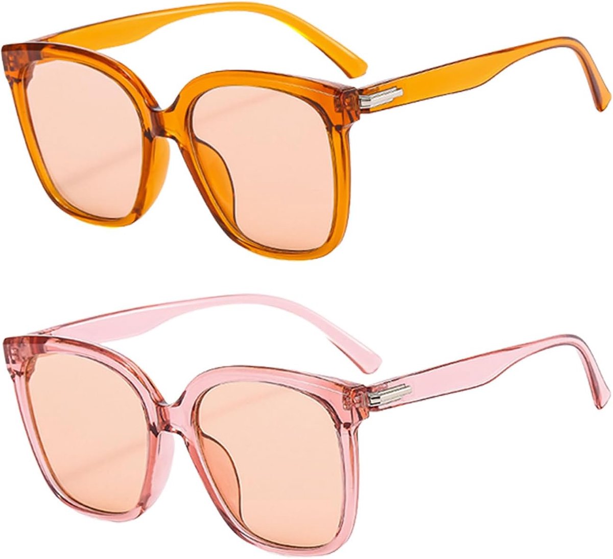 Zonnebrillen, Modieuze Zonnebrillen Met Een Groot Frame, Buiten- En Outfitaccessoires.