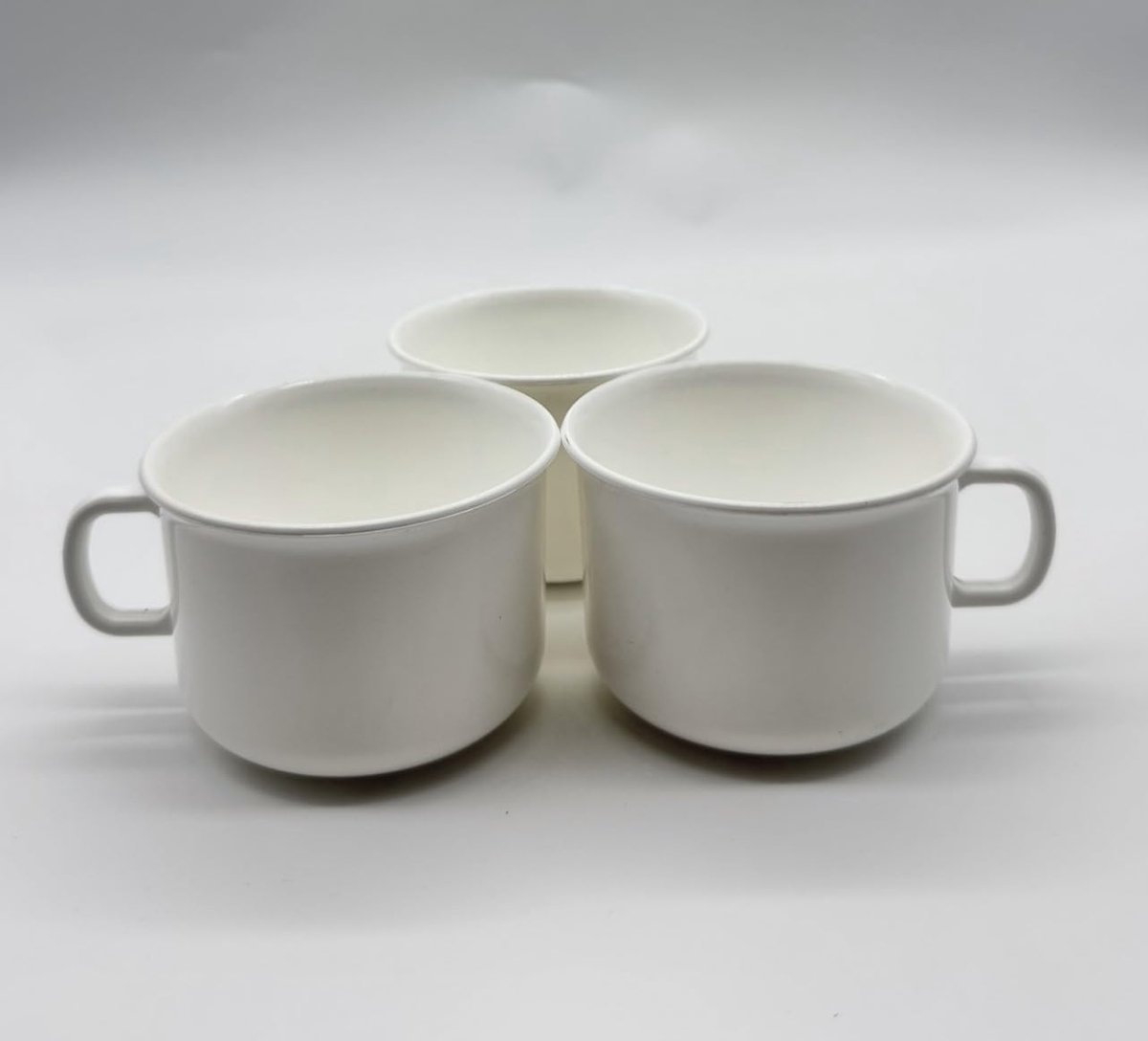150 ml set van 3 kunststof voor outdoor, camping, picknick en tuin