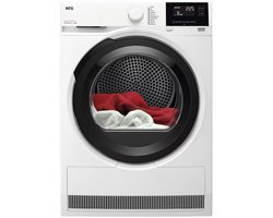 AEG TR738D4B 7000 Serie SensiDry Warmtepompdroger – 8 kg – MixDry – PreciseDry – Antikreuk – Wit