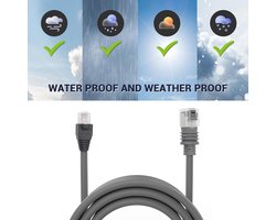 Ethernet-kabel, 1200 Mpbs Ethernet-kabelverlenging voor Mini Rechthoekige Satelliet (1m / 3ft)