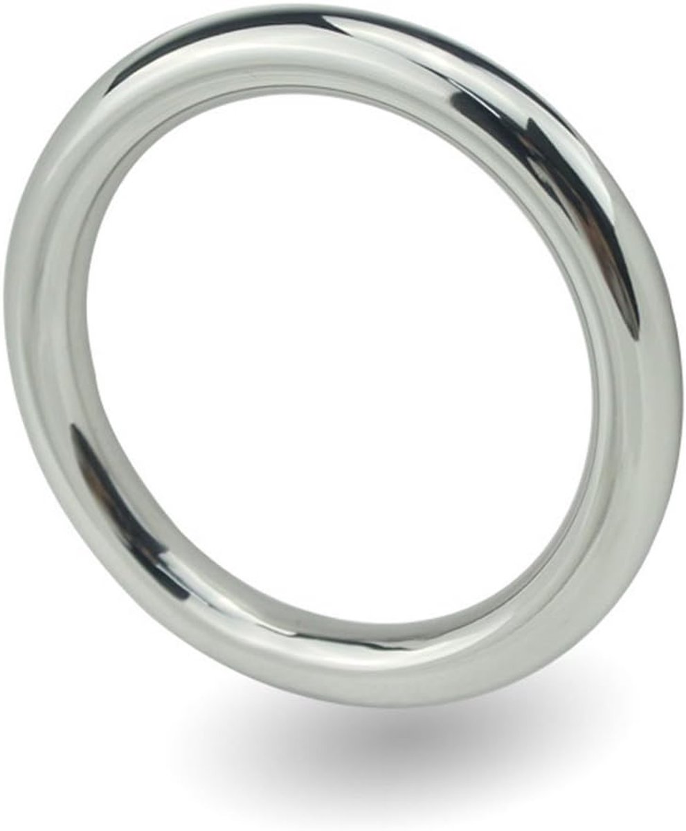 Penisring set roestvrij staal (40 mm 45 mm 50 mm) Bondage Donut Cockring Cock Ring Metal Cock testikels ring erectie ring potentie ring penispomp penismanchet (40 mm)