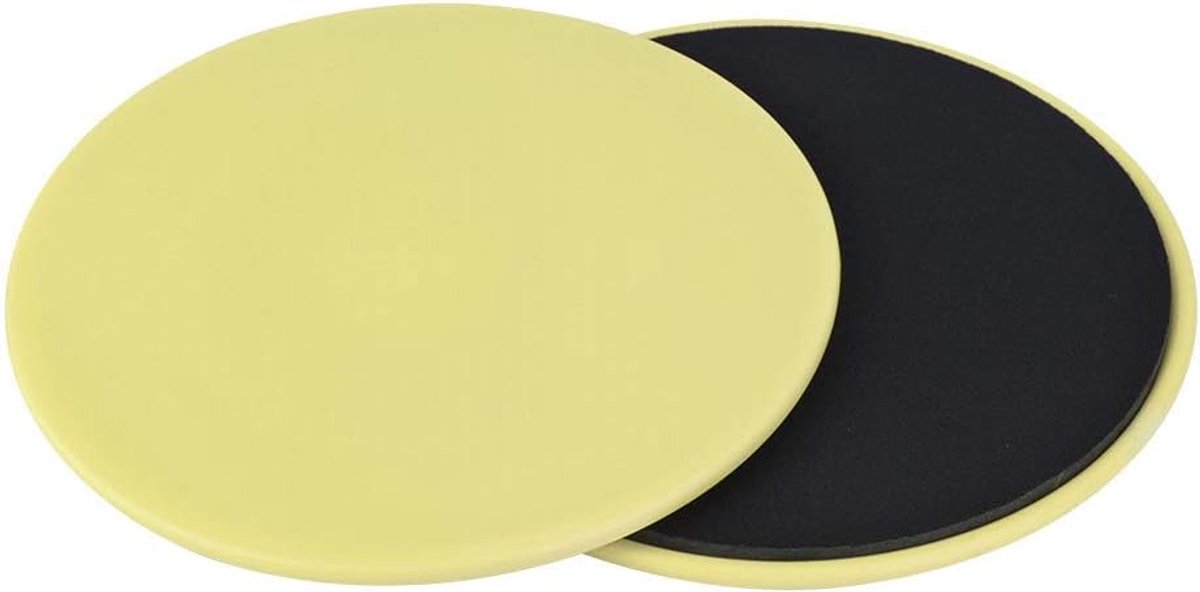 2 stuks glijschijven fitness multifunctionele kern slider sport training compleet lichaam voor tapijten of hardhouten vloeren