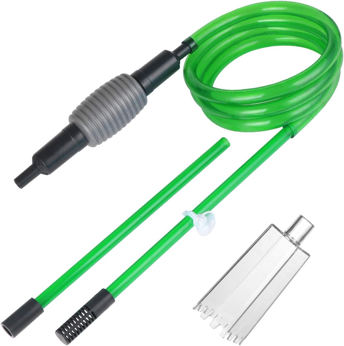 Aquarium Grind Zand Schoner, Vis Tank Stofzuiger Sifon Waterwisselaar Pomp voor Waterverversing en Filter Zand Reiniging