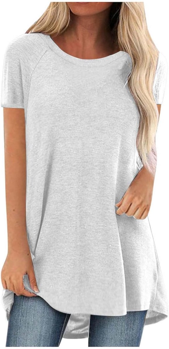 Oversized T-shirt met korte mouwen