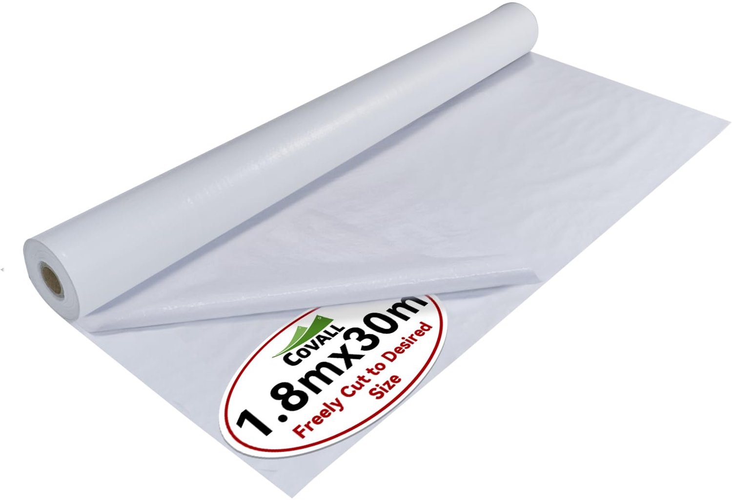 Licht Waterdicht Dekzeil 75 g/m² op Rol 1.8x30m