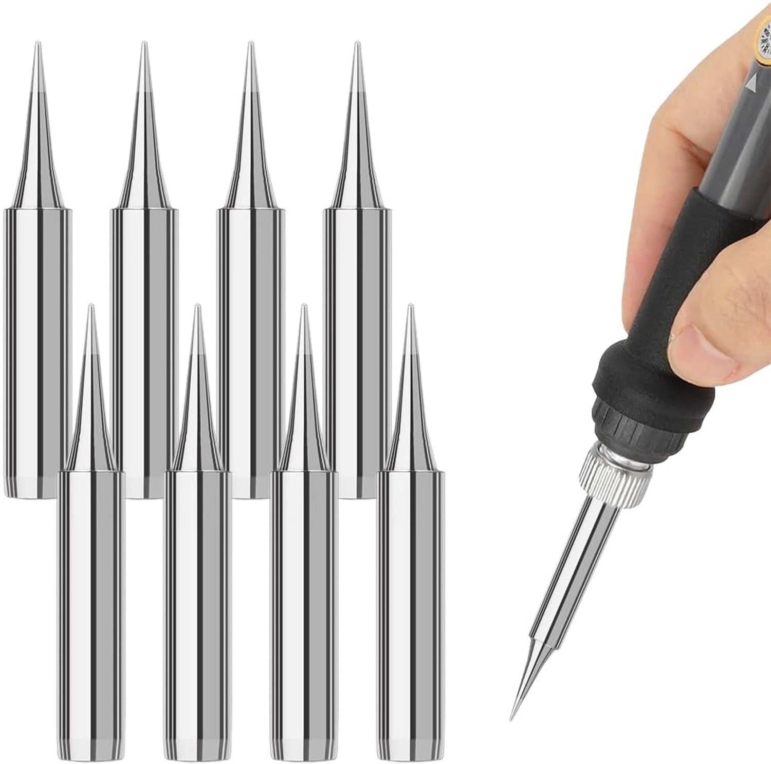 900M Solderingtips voor Solderstations - Set van 8