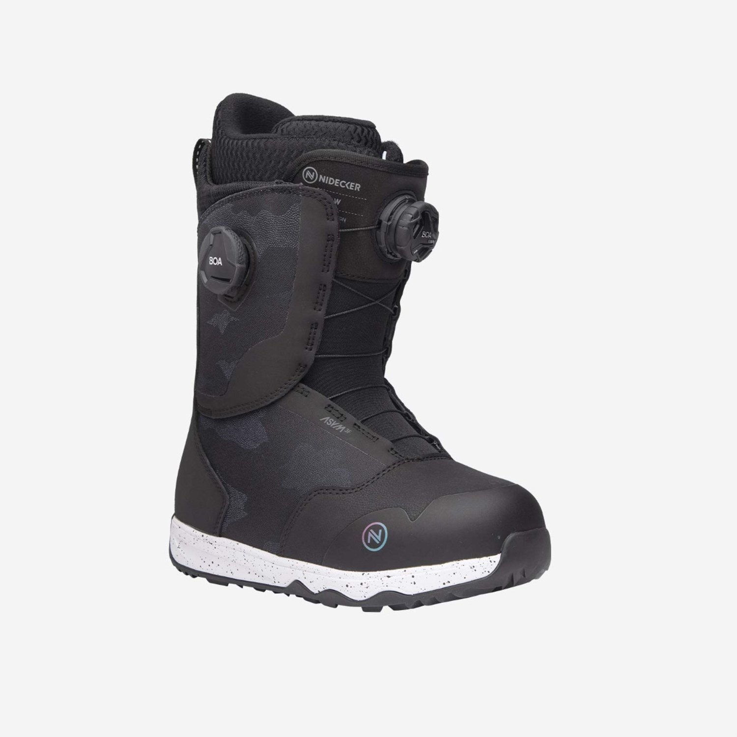Nidecker Bts Rift Snowboardlaarzen Voor Dames 24.5 Zwart