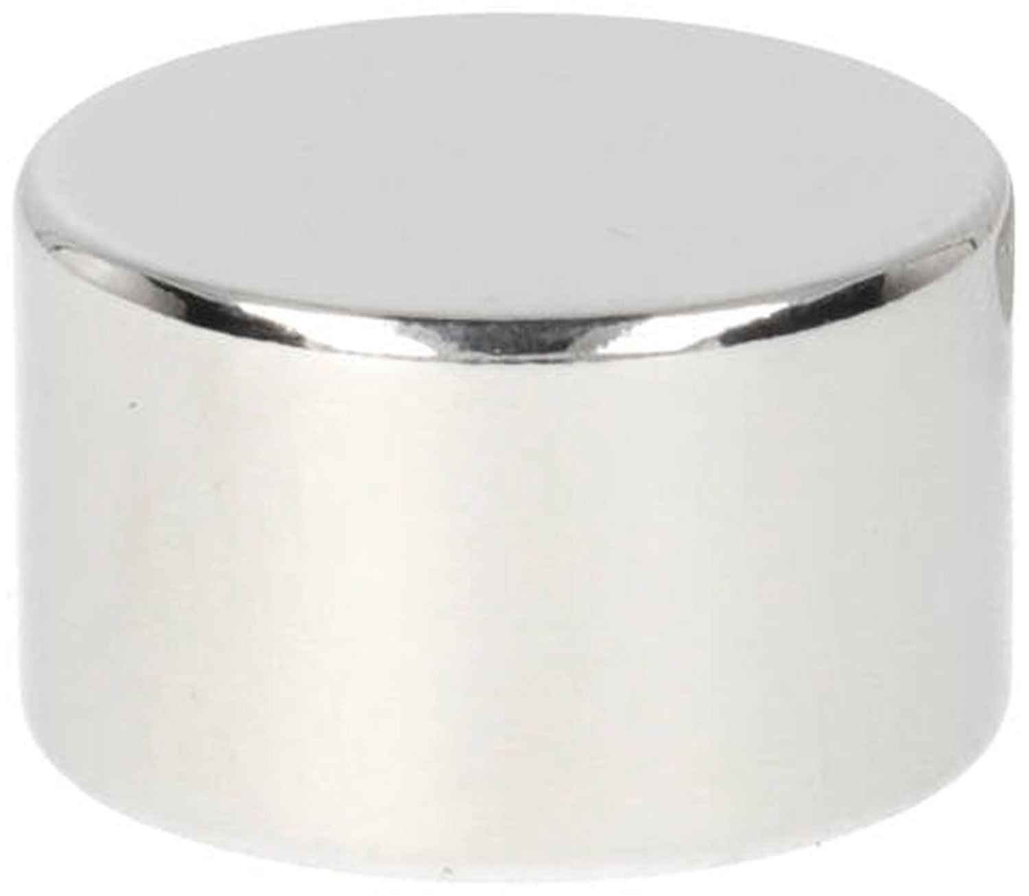 Neodymium Schijfmagneet Ø25 x 15 mm N48 NiCuNi – 2 stuks