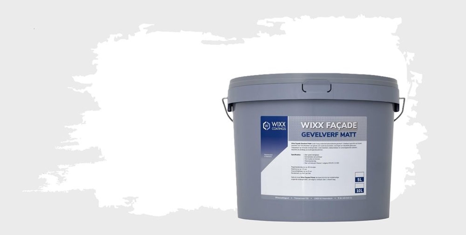 Facadeverf Mat - 10L - Wit