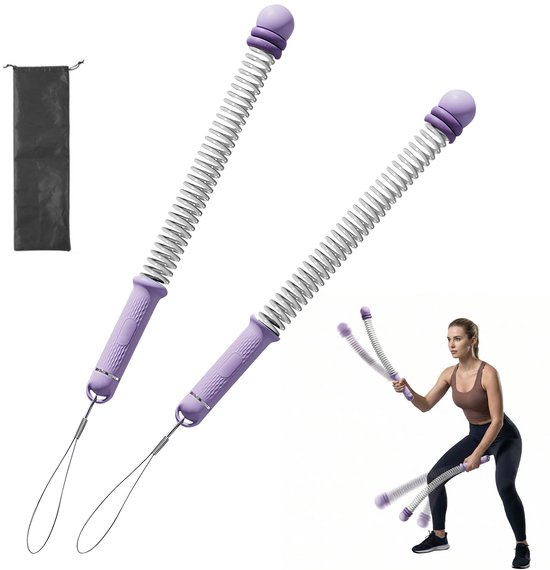 Battle Rope zonder Touwen - Lila | bol