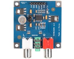 DAC Decoder 32bit/384kHz Hoge Resolutie - Digitale Audio - Hoofdtelefoonuitvoer 3,5 Mm - Schokbestendig - Innovatief Ontwerp - Dual Filter Modi - Audio Converter
