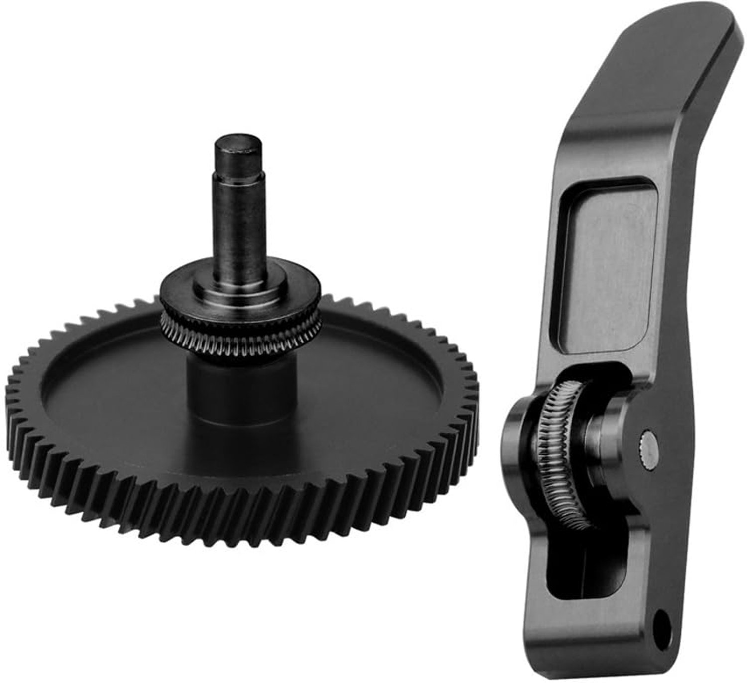 Extruder Gear Kit - DLC Nano Coating - Aluminium Handvat - POM Tandwiel - Schokbestendig - Hoge Temperatuur Weerstand - 3D Printer Gear