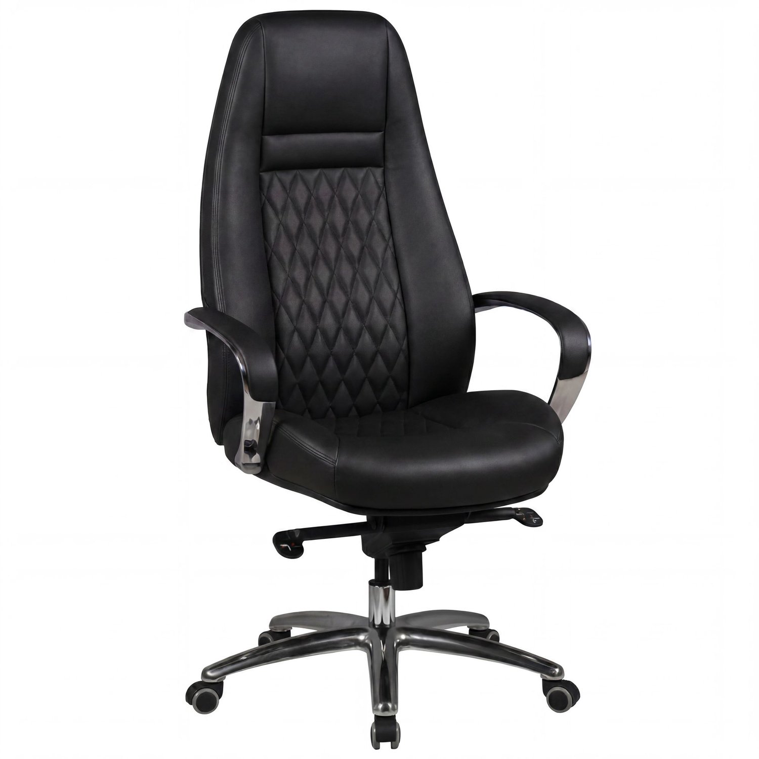 Cosmo Casa XL Bureaustoel - Ergonomisch - Directiestoel - Kantelmechanisme - Zwart - Verstelbaar