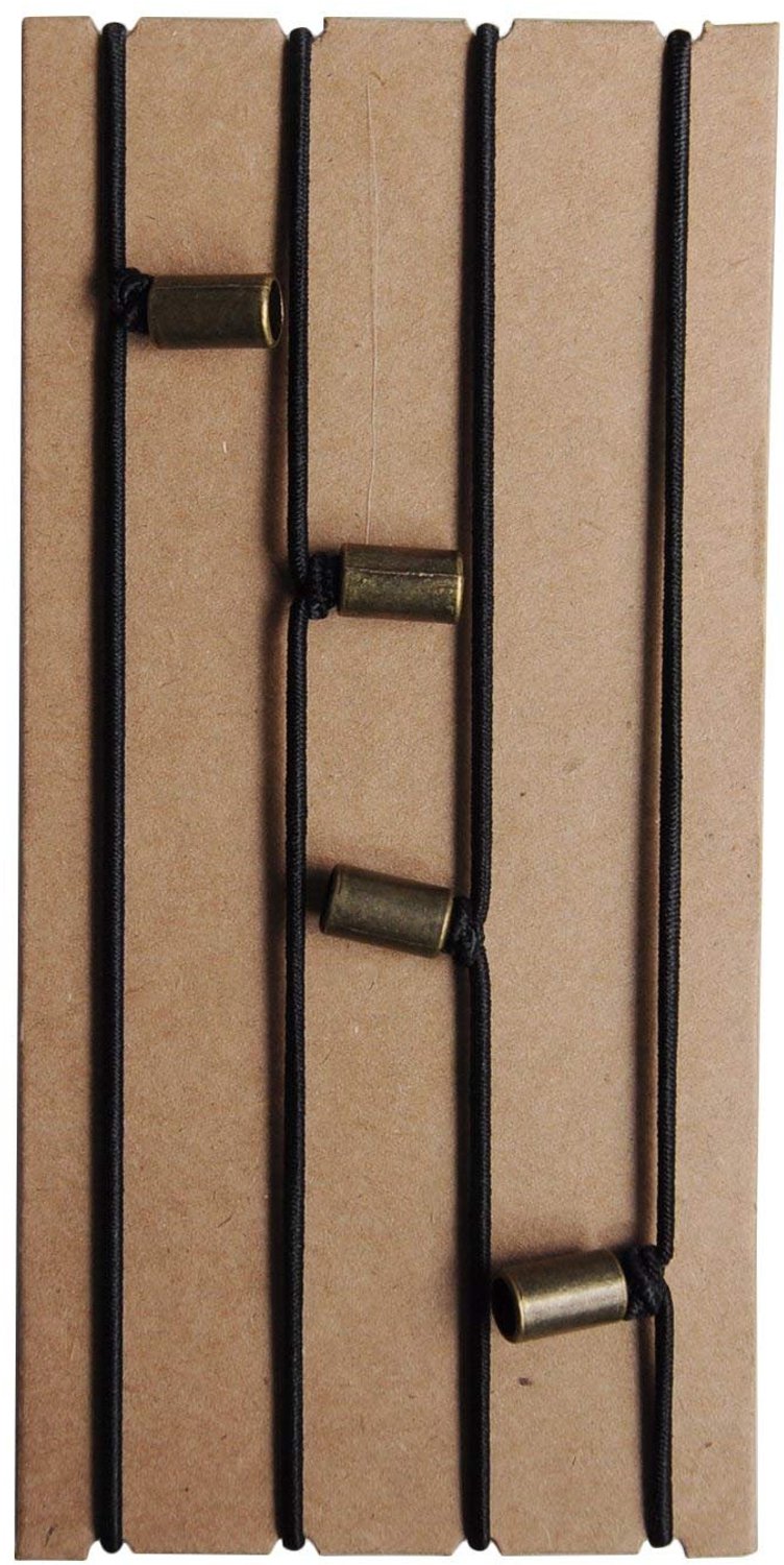 Elastische Bands voor Traveler's Notebook - Set van 4 met Decoratieve Kraal