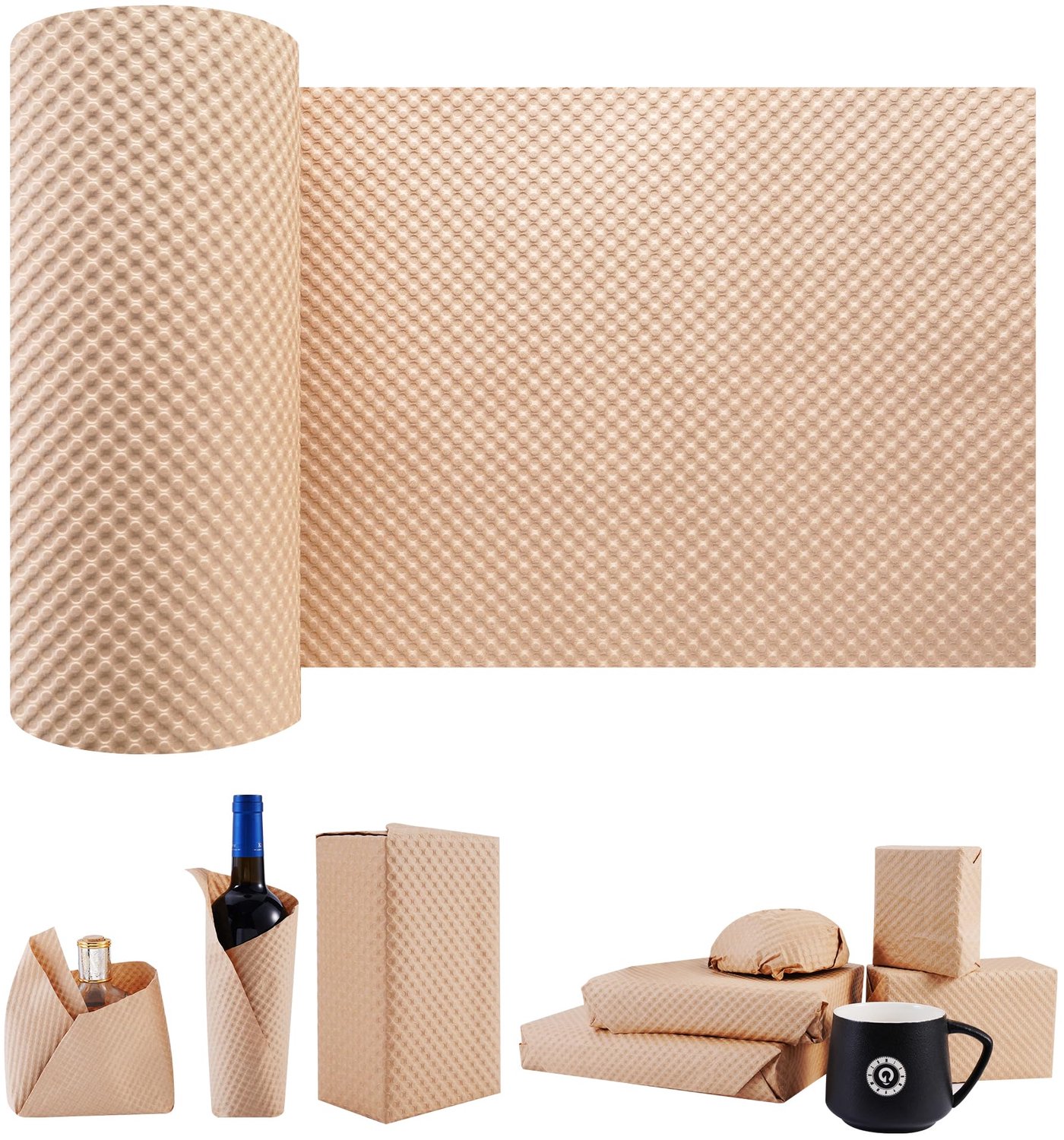 Papieren bubbelrol - Inpakpapier voor verhuizing en verzending (30CM x 30M)
