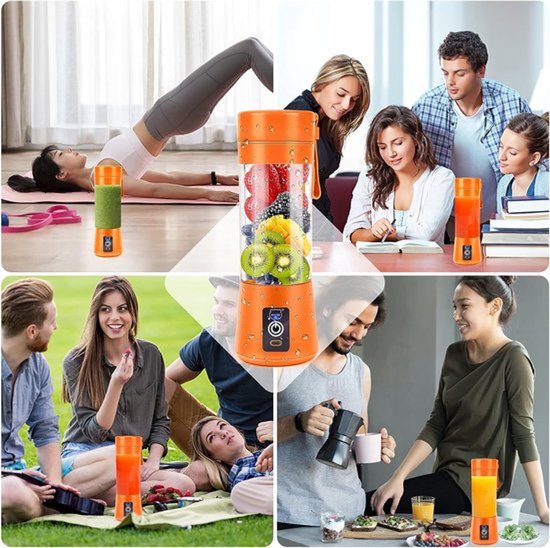 Draagbare mini-mixer, 2000 mAh, 22000 omw/min, voor sap, smoothies — afbeelding 4