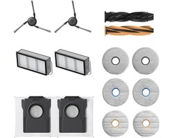 Dreame Matrix10 Ultra / Matrix10 Pro - Accessoireset - 2 zijborstels, hoofdborstels, 2 filters, 2 stofzakken en 6 dweilpads - Origineel