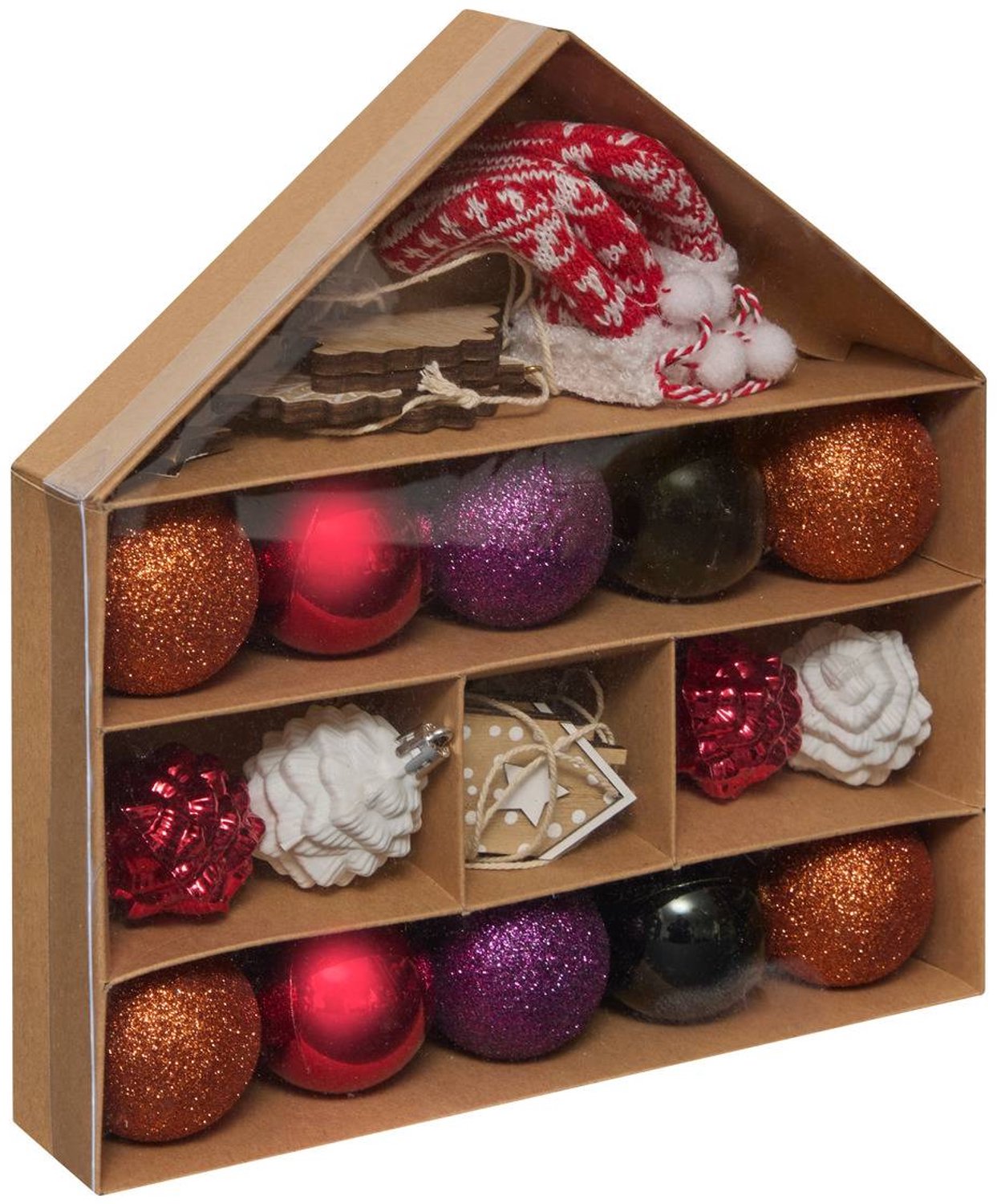 Atmosphera Créateur d'intérieur® SDN SET 28 STUKS ERLA BOOR Multicolore