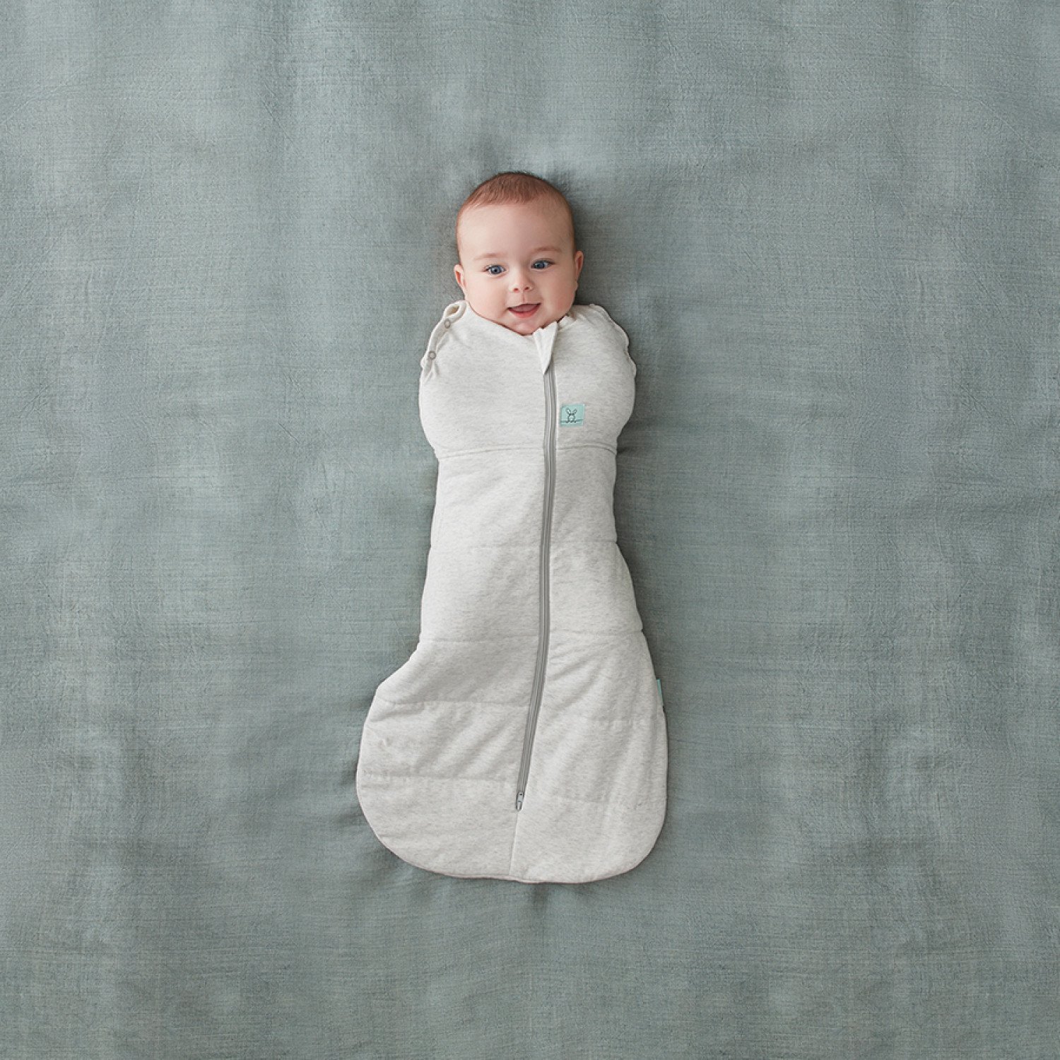 ergoPouch Slaapzak Baby Cocoon Winter - 3-6 maanden - TOG 2.5 - Grey Marle