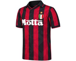 COPA - AC Milan 1994 - Retro Voetbalshirt - Heren - Zwart - Rood - L