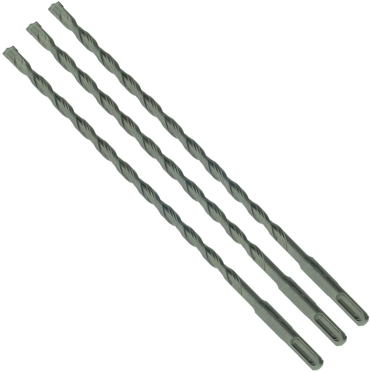 3 Boorbits - 8mm x 460mm voor Steen en Beton