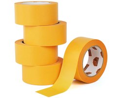 TAPEBEAR Goudband SchilderTape 50mm x 50m - 5 Rollen