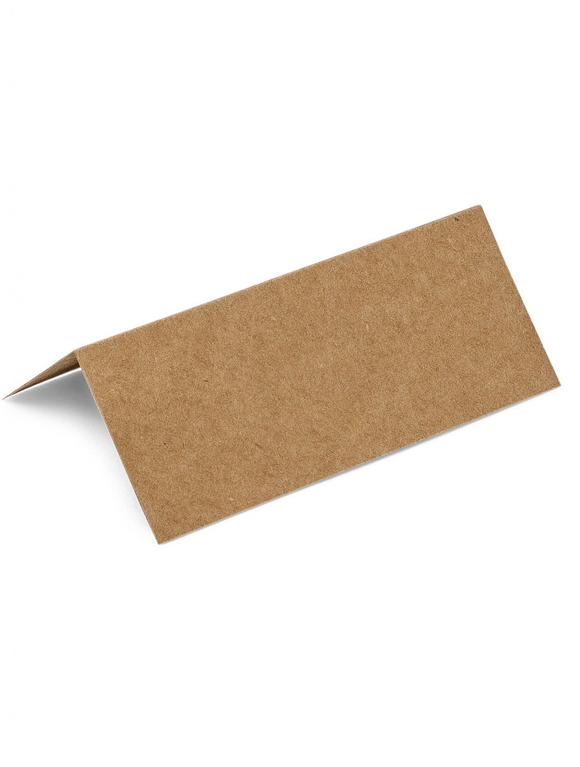 ARTYFETES - 10 Kraft plaatskaarten 9,5 x 4 cm voor bruiloft