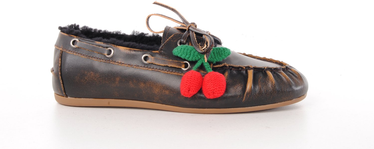 MRP dames bootschoen Melly leder bruin