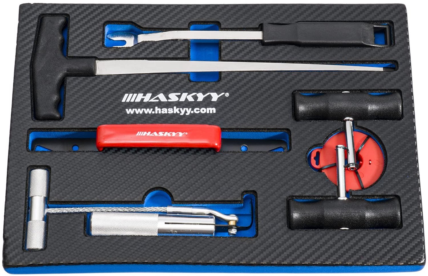 7-delige Auto Glas Dismantling Set - Onmisbare Tools voor Ruitvervanging
