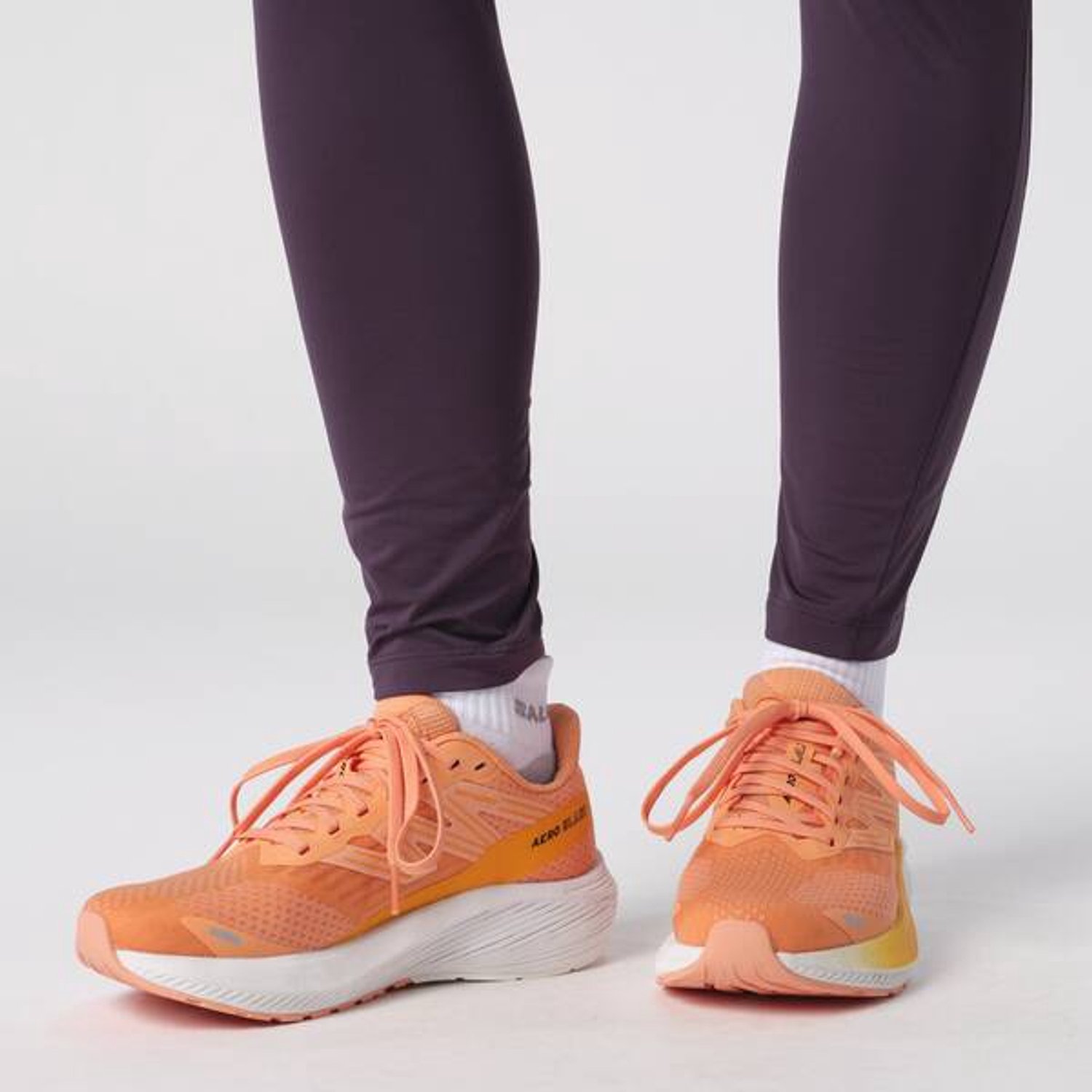 Salomon AERO BLAZE WOMEN Hardloopschoenen Cantaloupe/Zinna/ 40 2/3 Wit