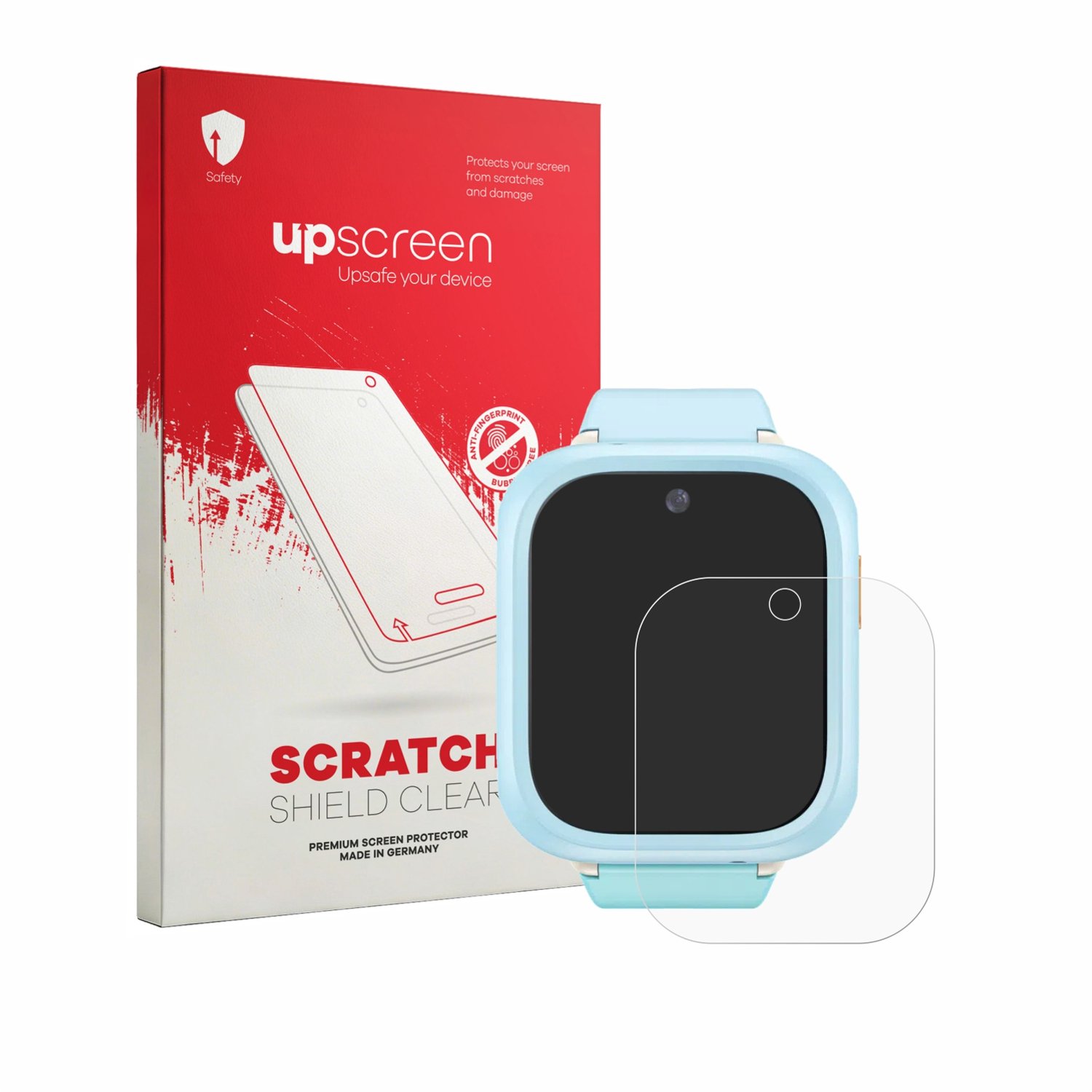 upscreen - Screenprotector voor TCL Kids Watch K5 - Folie Beschermfolie transparant