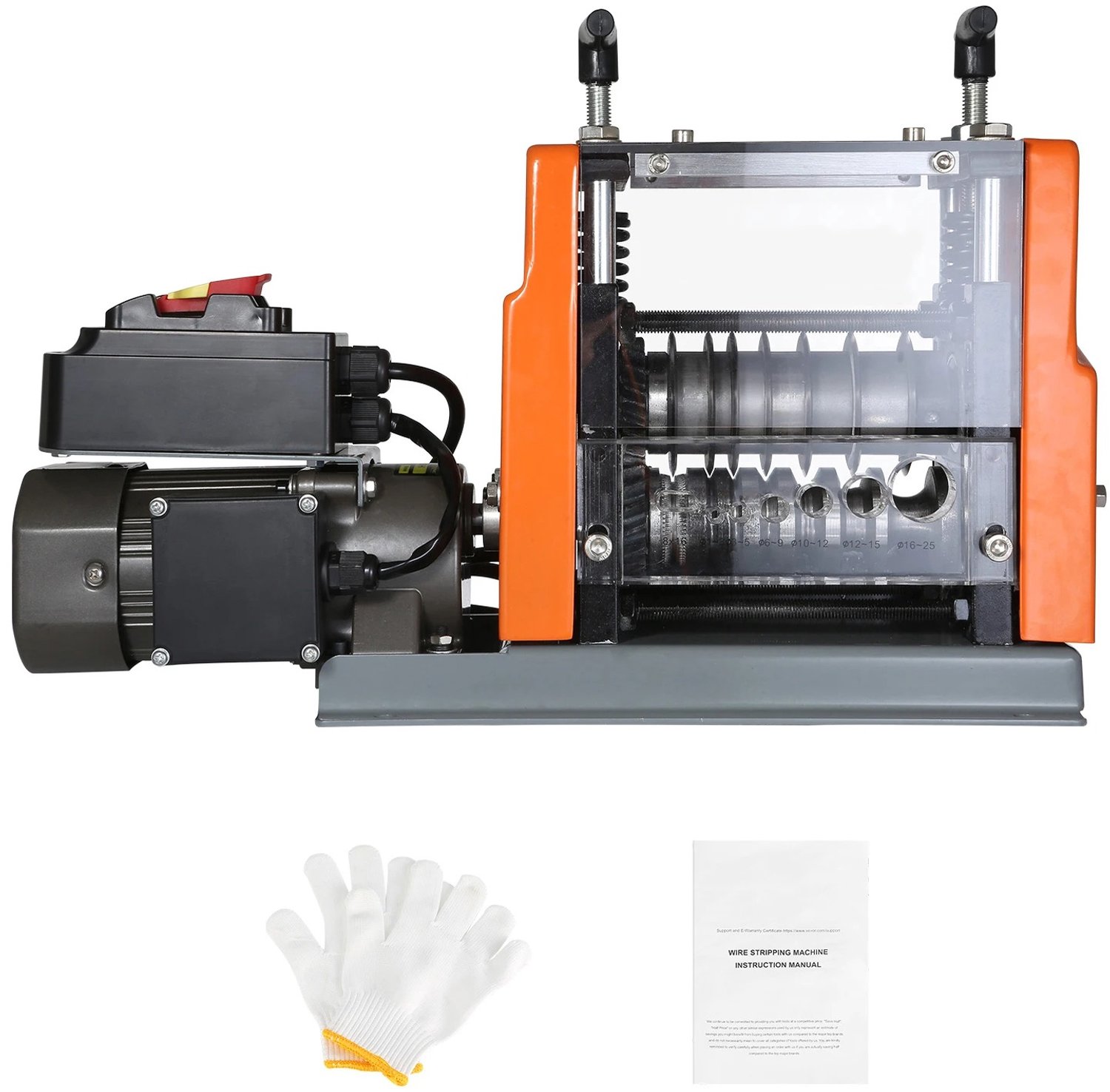 VILIMA - Draadstripmachine - Elektrische draadstripmachine - Kabelstripper - Schroot koper recycling - 60 W - 1,5-25 mm - Thuisgebruik
