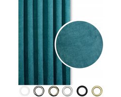 Verduisterende Gordijn Turquoise 50x270 cm - Stijlvol en Praktisch