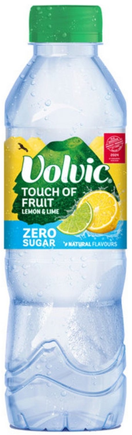 Volvic | Touch Of Fruit Lemon & Lime | Pet | 24 x 50 cl